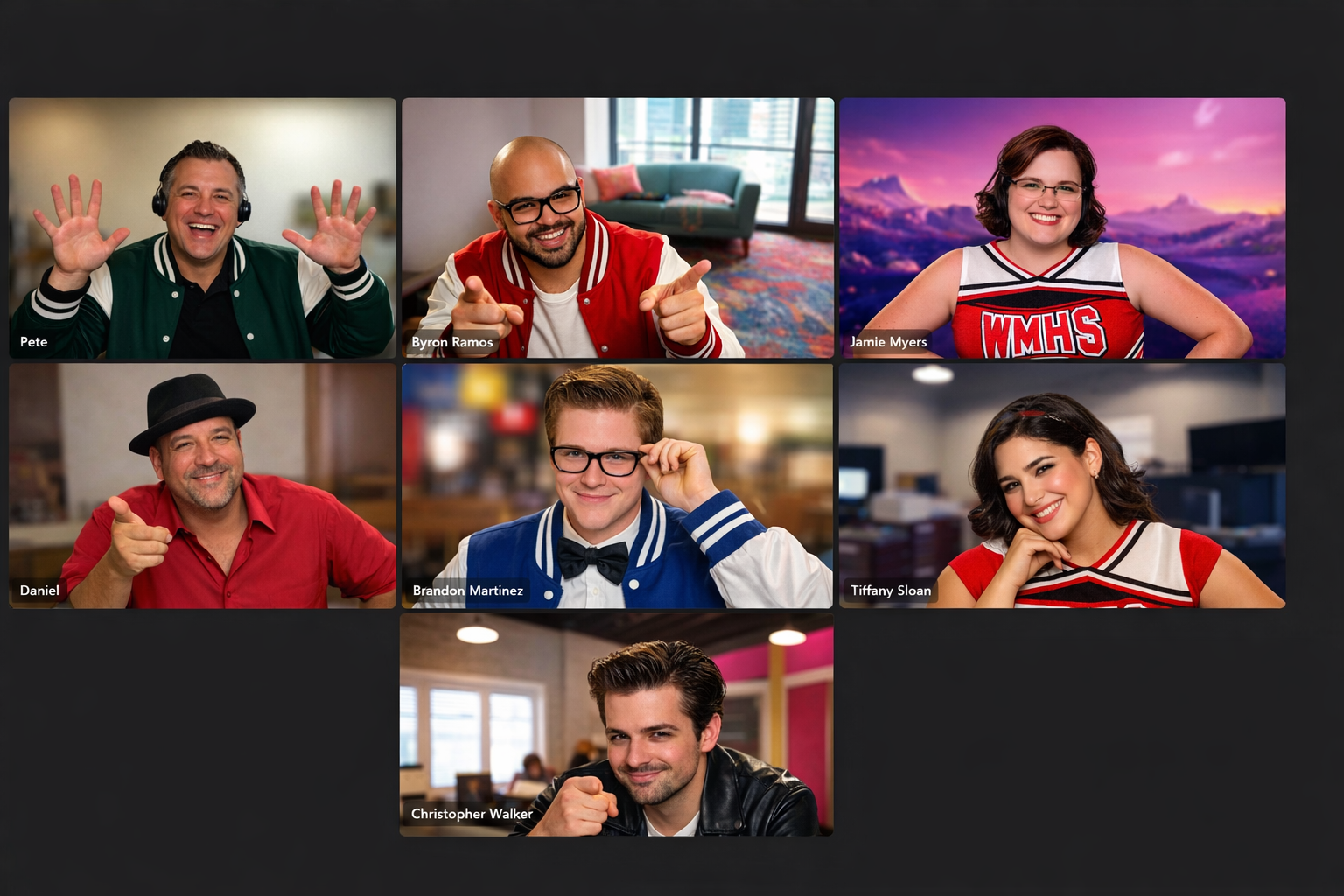 The GleeTop Technology Glee Club — ready to sing your problems away